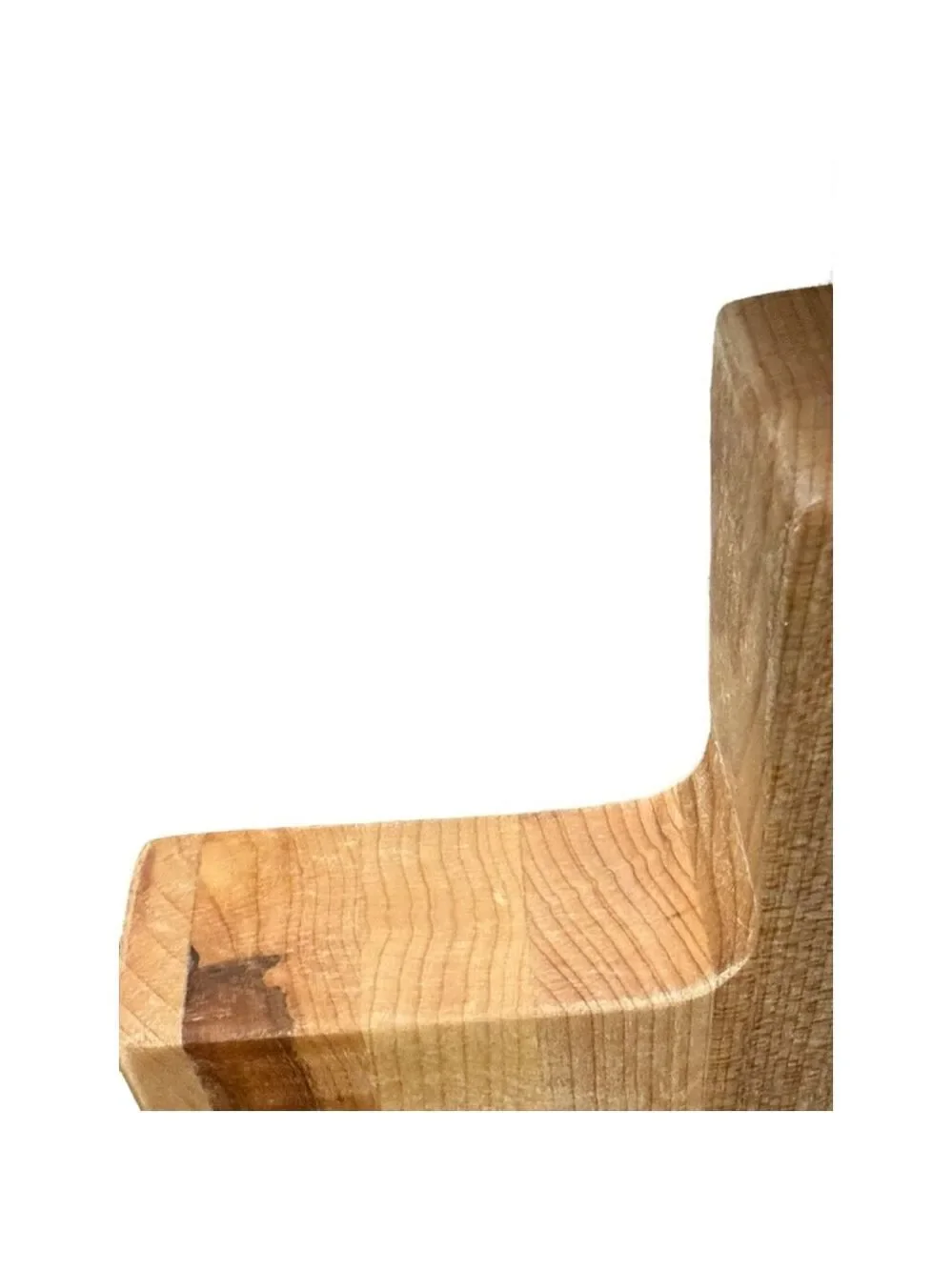 Bigelow Build Design Wood Cutting Board Beige Brown 18x9 NEW